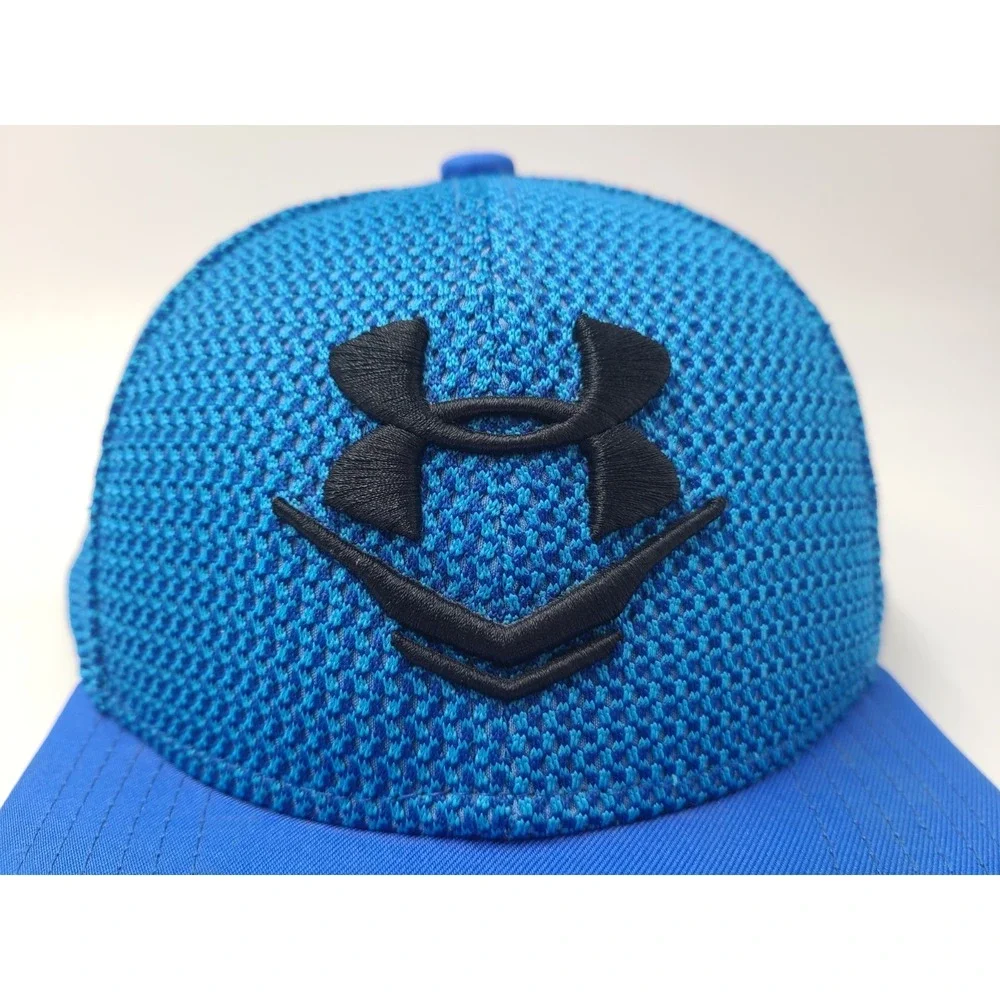 Youth Under Armour Snapback Hat Cap Polyester‎ Baseball Golf Boy Girl Blue Black